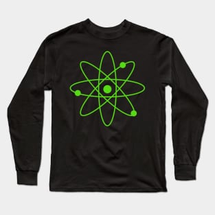 Green Atom Long Sleeve T-Shirt